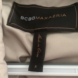 BCBGMaxAzria Trench Coat in Cream